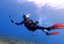 인도네시아 코모도아일랜드 리브어보드2018 바닷속 풀영상 다이빙홀릭 중인 다이브중인 모습