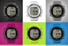 순토 다이빙 컴퓨터 D4i 사용법(나이트록스모드, 프리다이빙모드에서 수심알림 설정)