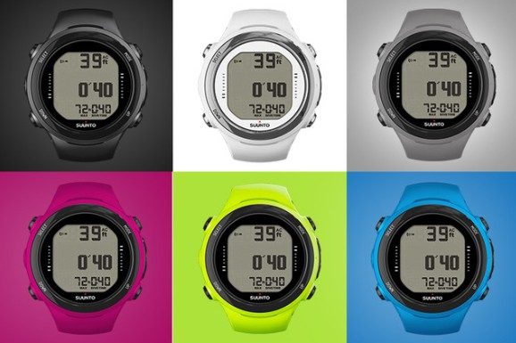 순토 다이빙 컴퓨터 D4i 사용법(나이트록스모드, 프리다이빙모드에서 수심알림 설정)