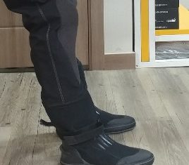 산티드라이슈트 부츠 발사이즈 선택하기와 예시(해외직구 시 신발사이즈 비교)