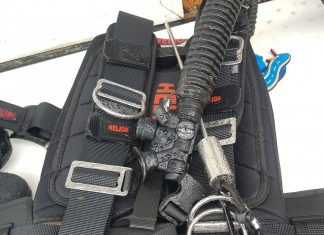 BCD 덤프밸브에서 갑자기 에어가 샌다? 응급조치법