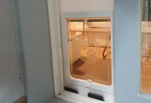 초간편 베란다 애완동물 펫도어 달아주기