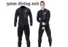 다이빙슈트 5mm 웻슈트 제품 소개 (투피스 상의 지퍼달린 스쿠버 웻슈트 추천)