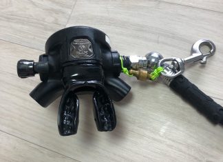 호흡기 성형 마우스피스로 교체했네요. (스쿠버장비 레귤레이터 마우스피스 추천) 스쿠버 레귤레이터