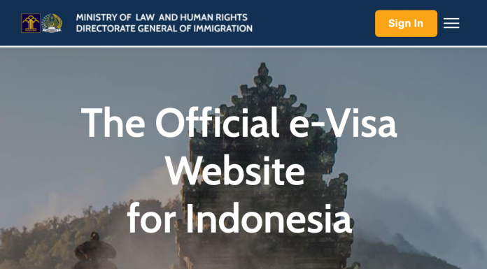 인도네시아 온라인 도착비자 (E-VOA) 신청과 결제 방법 : 2023년 e-VISA(이비자) 발리, 자카르타 입국서류