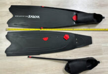 알리 가성비 프리다이빙 핀(오리발) 구매 후기 – 웨이브 핀