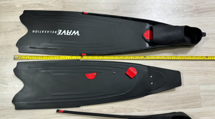 알리 가성비 프리다이빙 핀(오리발) 구매 후기 – 웨이브 핀